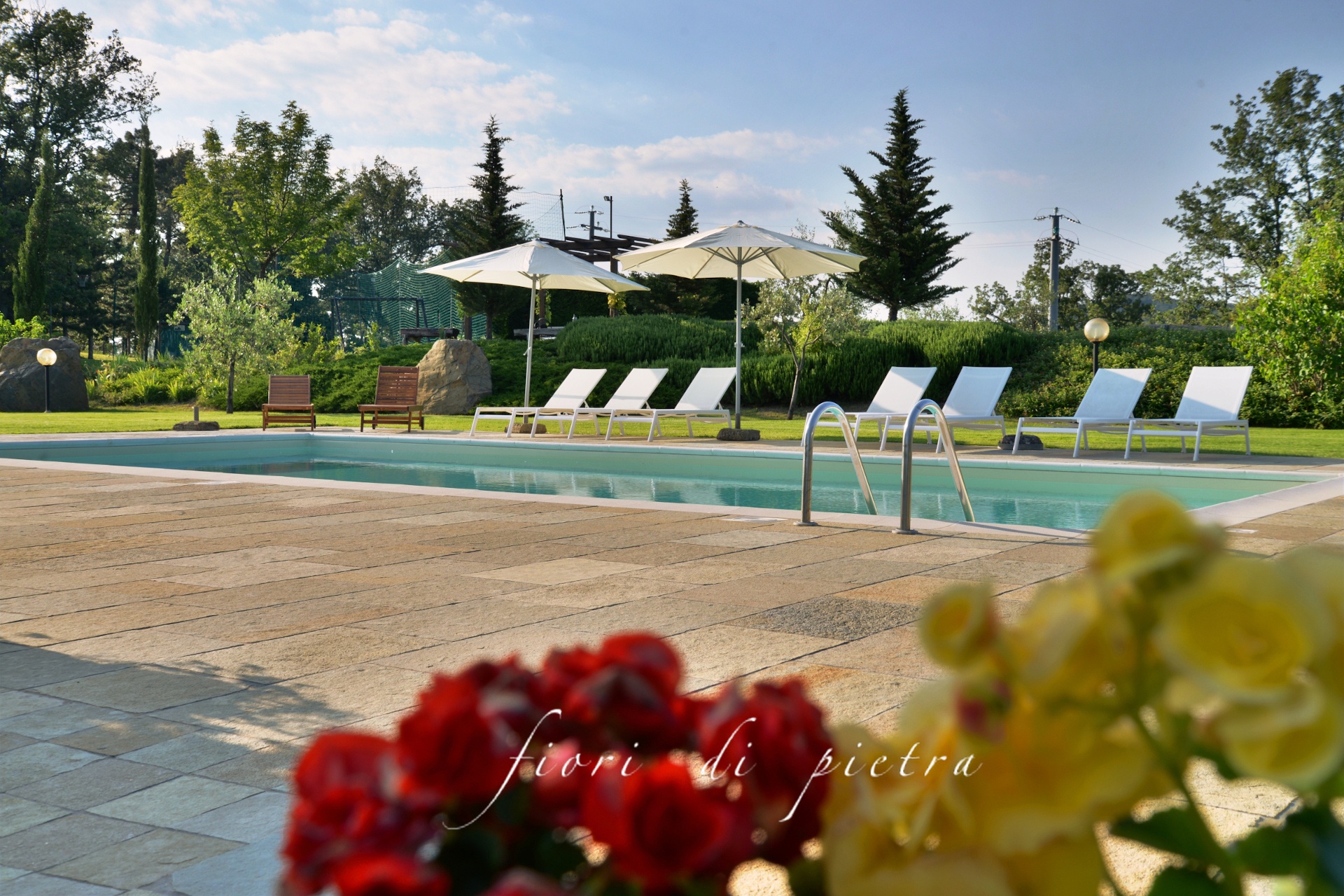 Realizzazione Piscine in pietra IRON BROWN