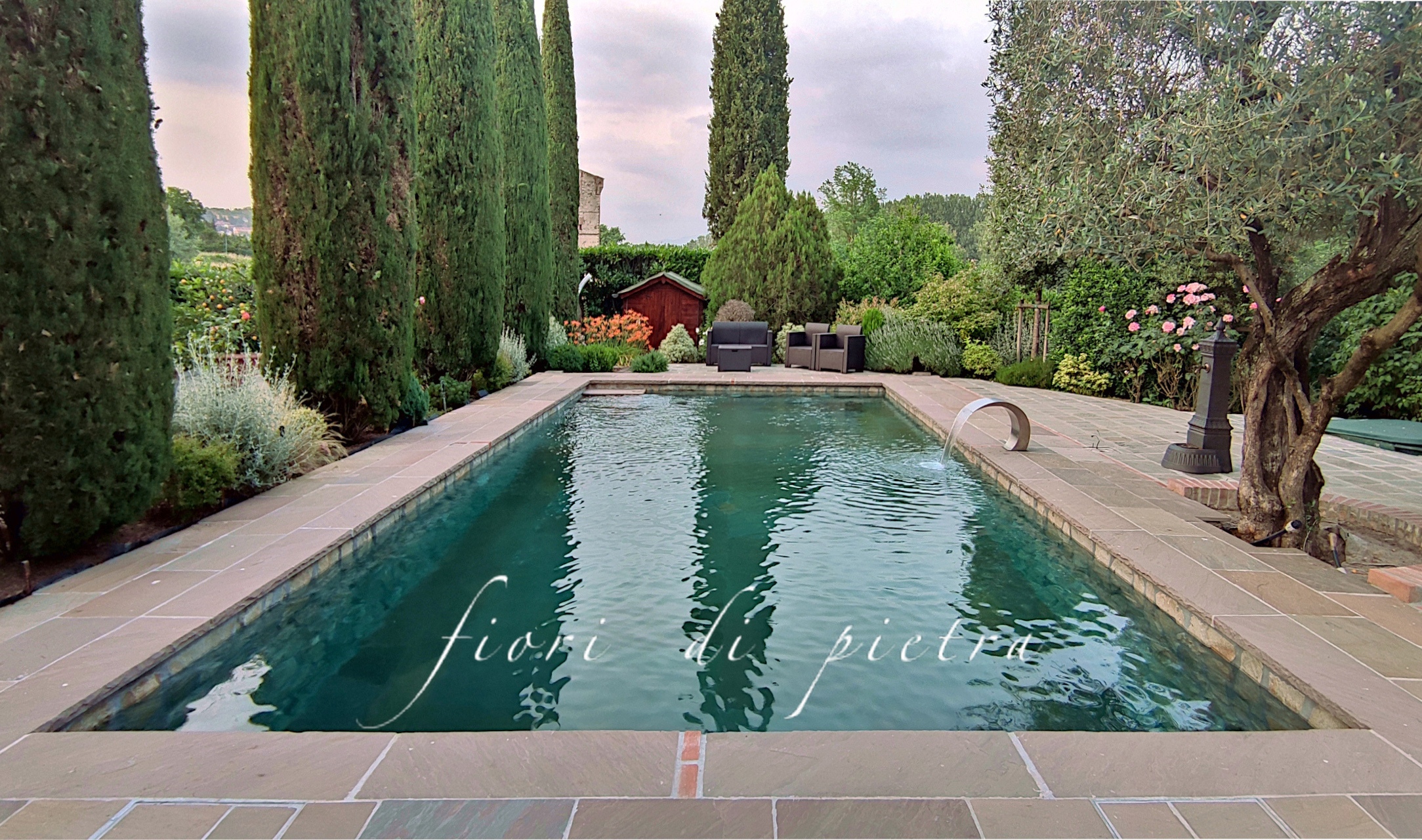 Realizzazione Piscine in pietra SAND BROWN