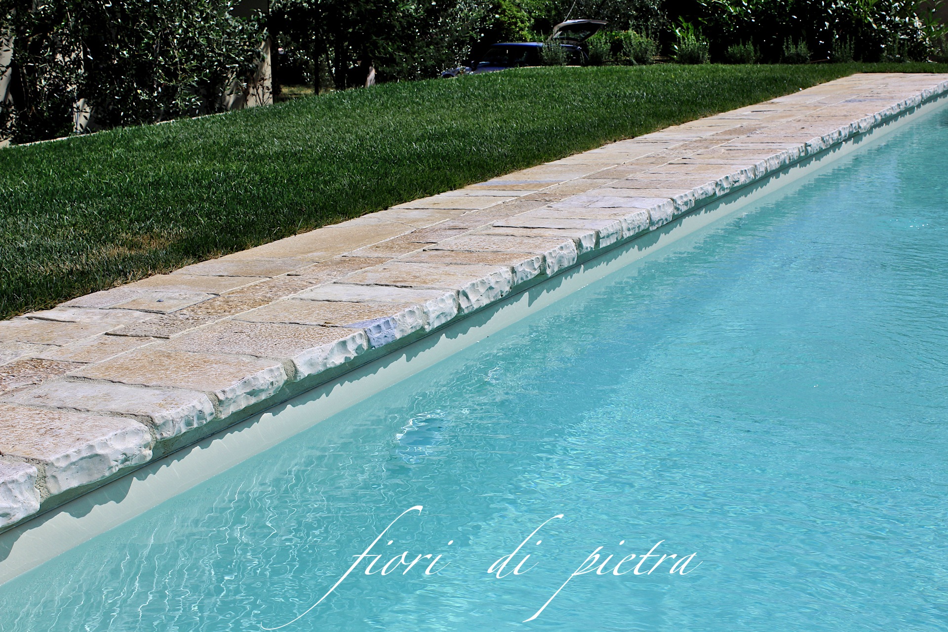 Realizzazione Piscine in pietra Galestro